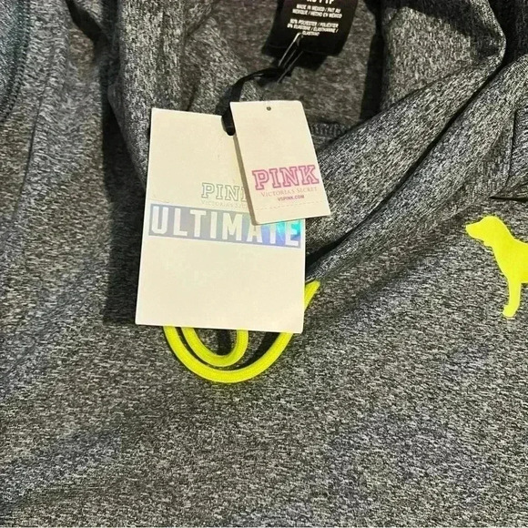 victoria secret Pink Ultimate Gray Sweatshirt Size XS - Picture 5 of 10